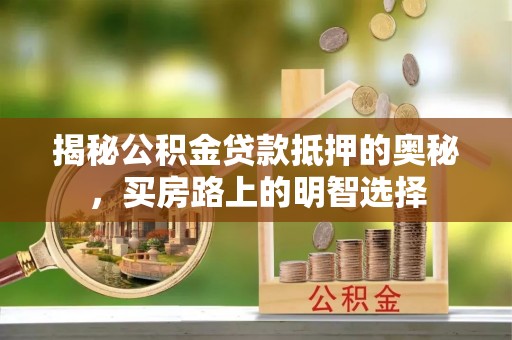 宁晋揭秘公积金贷款抵押的奥秘，买房路上的明智选择