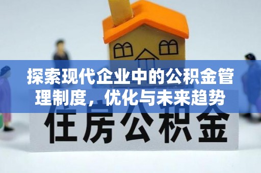宁晋探索现代企业中的公积金管理制度，优化与未来趋势