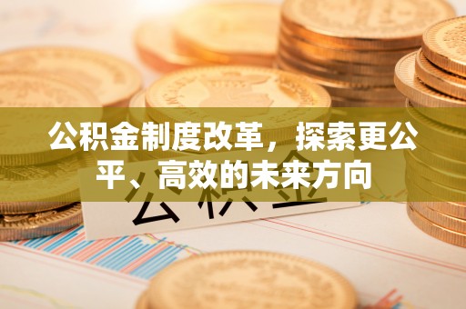 宁晋公积金制度改革，探索更公平、高效的未来方向