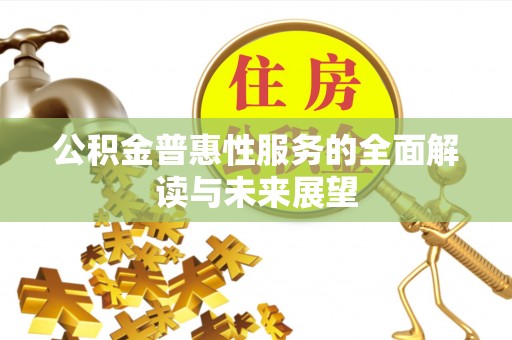 宁晋公积金普惠性服务的全面解读与未来展望