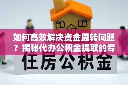 宁晋如何高效解决资金周转问题？揭秘代办公积金提取的专业服务