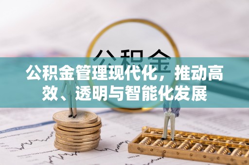 宁晋公积金管理现代化，推动高效、透明与智能化发展