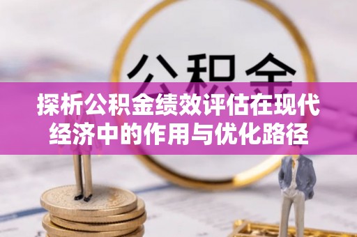 宁晋探析公积金绩效评估在现代经济中的作用与优化路径