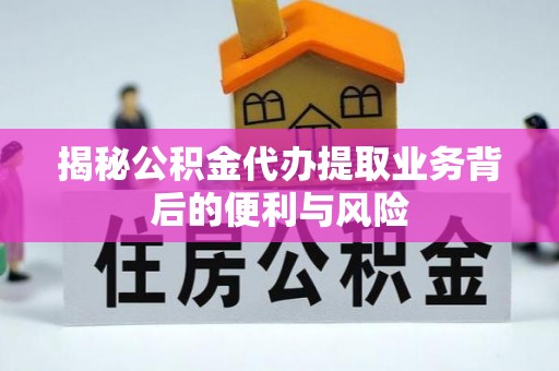 宁晋揭秘公积金代办提取业务背后的便利与风险