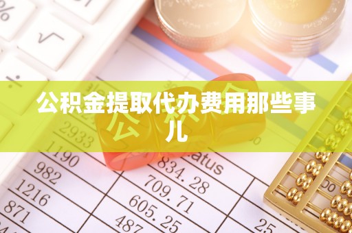 宁晋公积金提取代办费用那些事儿