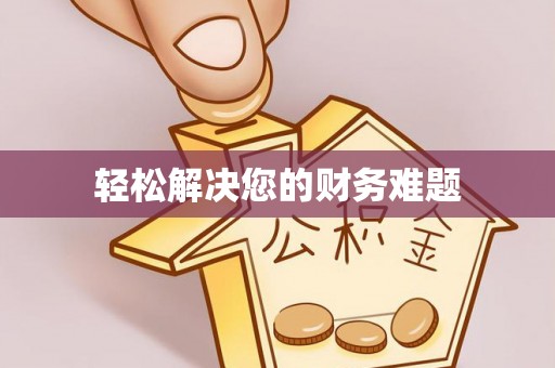 宁晋轻松解决您的财务难题