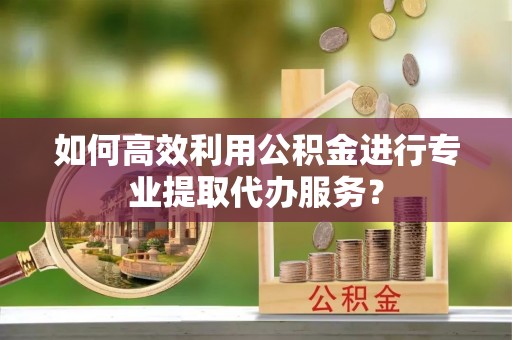 宁晋如何高效利用公积金进行专业提取代办服务？