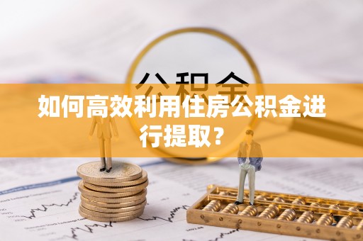 宁晋如何高效利用住房公积金进行提取？