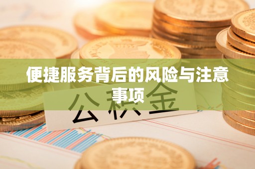 宁晋便捷服务背后的风险与注意事项