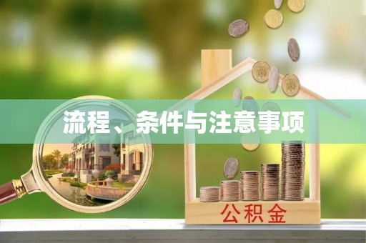 宁晋流程、条件与注意事项